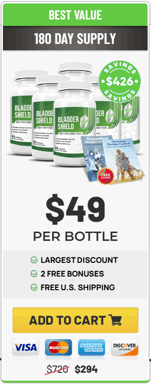 Buy BladderShield 6 Bottle